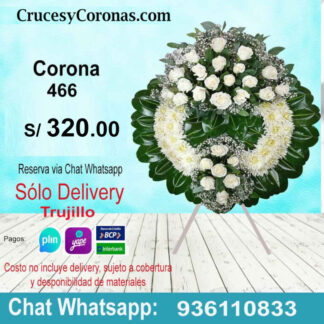 corona de condolencias