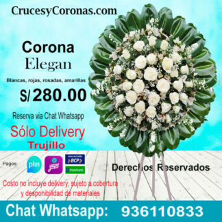 Corona de condolencias 302